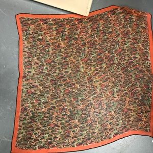 Vintage Accessories - Vera (Anthropologie designer) Sheer Silk Scarf Vintage Accessories - Vera (Anthropologie designer) Sheer Silk Scarf